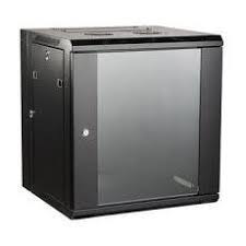 12U Cabinet 600 by 450mm Deep Wall Mounted Data Cabinet