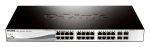 D-LINK DGS-1210-28 24-port 10 / 100 / 1000 Mbps Smart Switch + 4 combo SFP ports