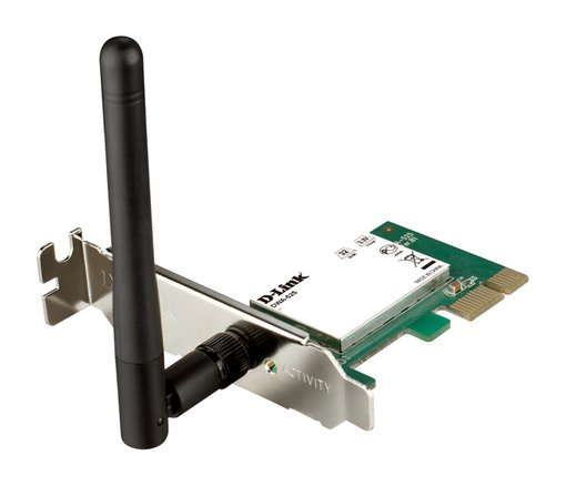 D-LINK Wireless WiFi N 150Mbps PCI Adapter DWA-525 2dBi Antenna Desktop Card