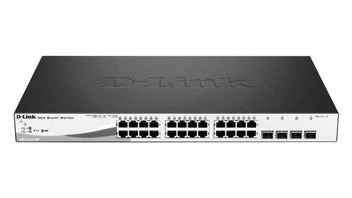 D-Link DES-1210-28P 24-Port 10/100 Smart PoE Switch