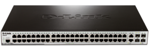 D-Link DES-3200-52P 48-port 10/100Base-T PoE + 2 1000Base-T