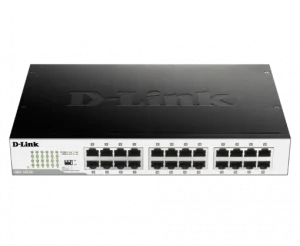 D-Link DGS-1024D 24-port 10/100/1000Base-T Unmanaged Green Desktop Gigabit Switch