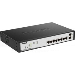 D-Link DGS-F1100-10PS 8-Port PoE Gigabit-Switch