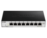 D-Link 8-Port Gigabit PoE Smart Managed Switch