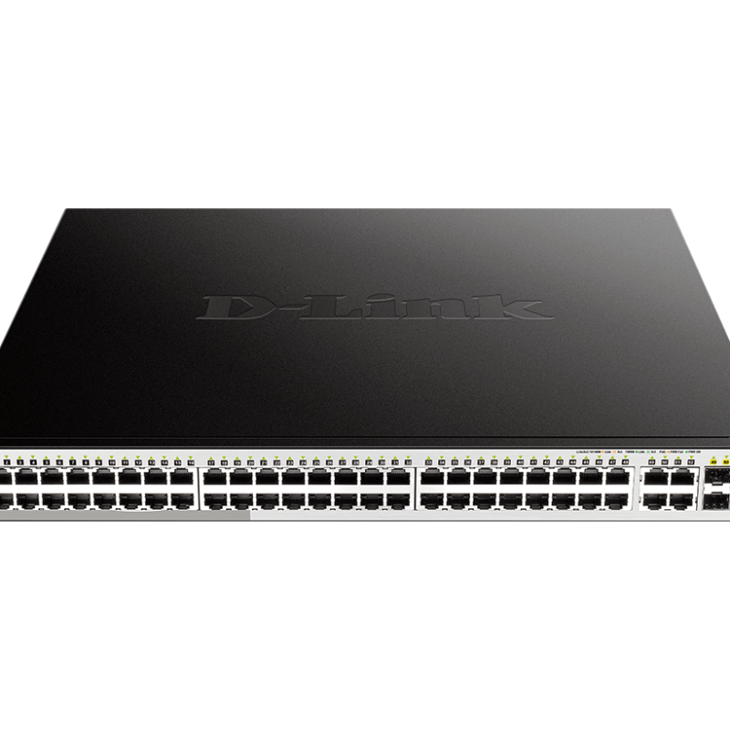 D-Link DGS-1210-52MP 52-Port Gigabit Smart Managed PoE Switch